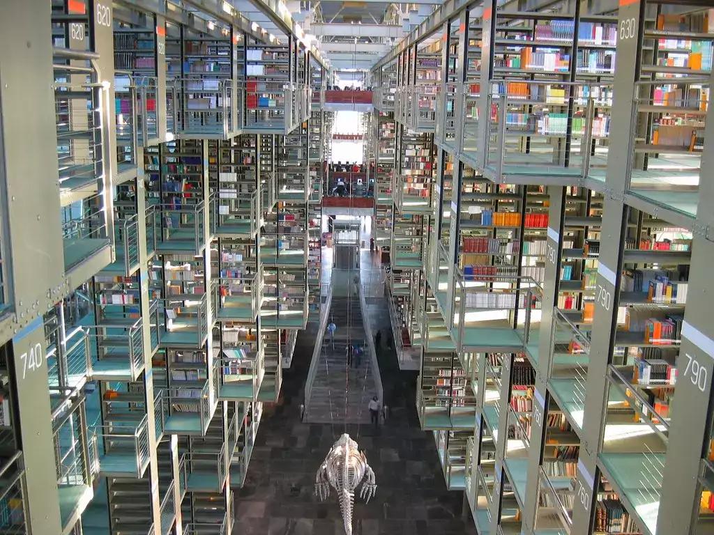 Vasconcelos Library - Mexico City, Mexico