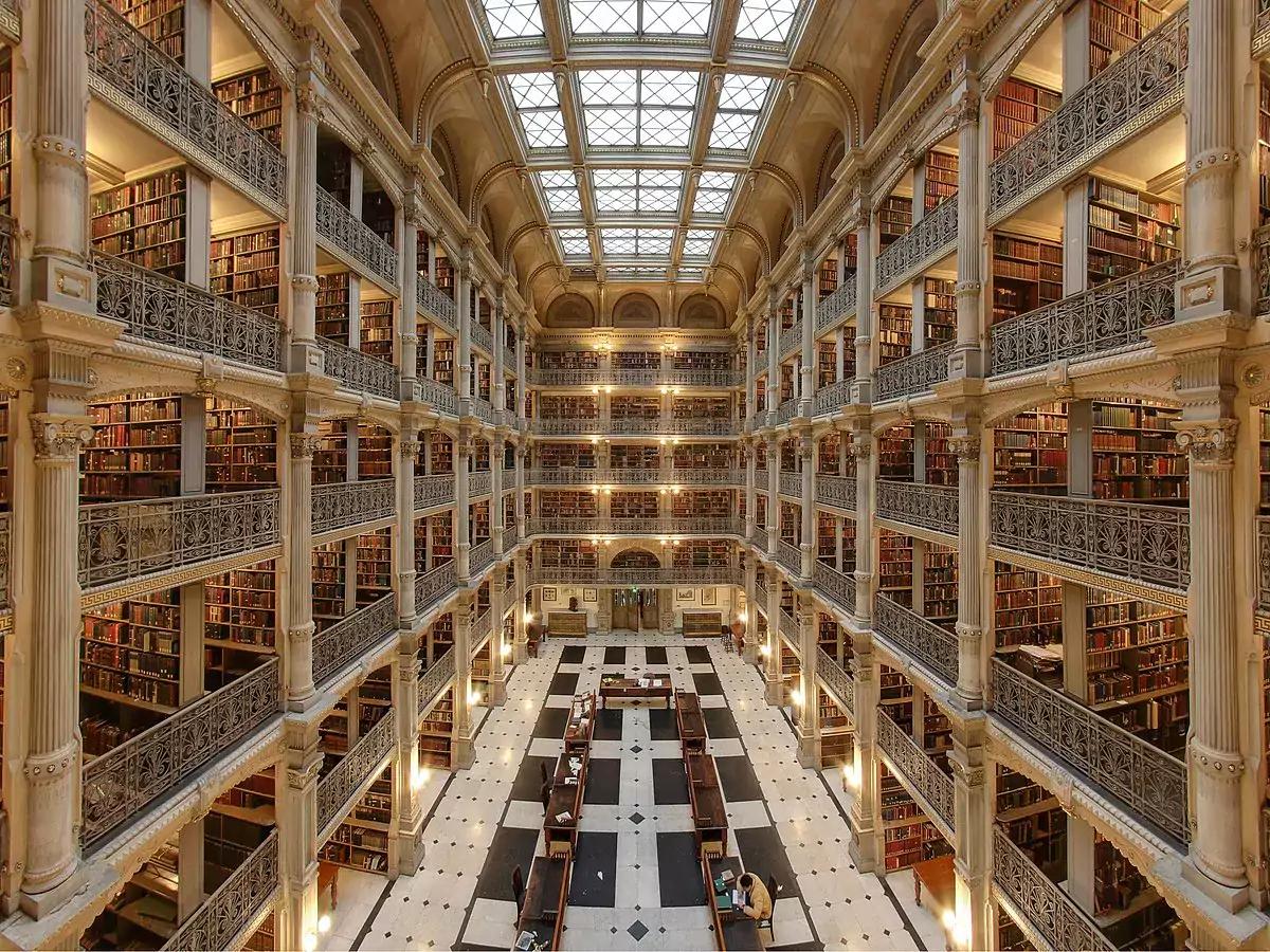 George Peabody Library - Baltimore, United States