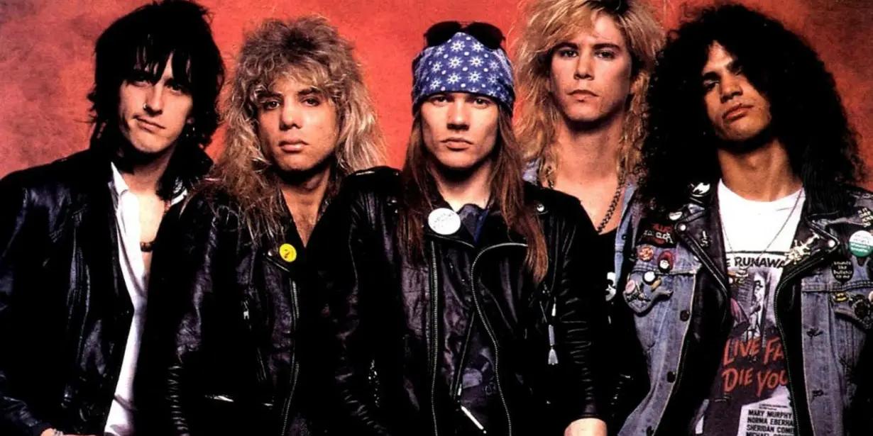 What was the first Guns N' Roses song?