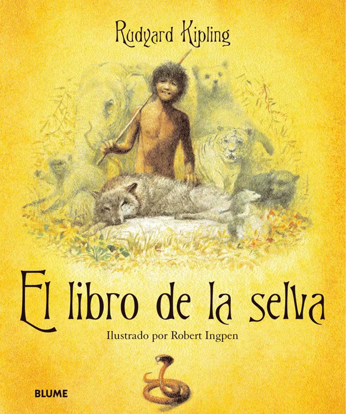 "El libro de la selva" de Rudyard Kipling - 8 a 12 años
