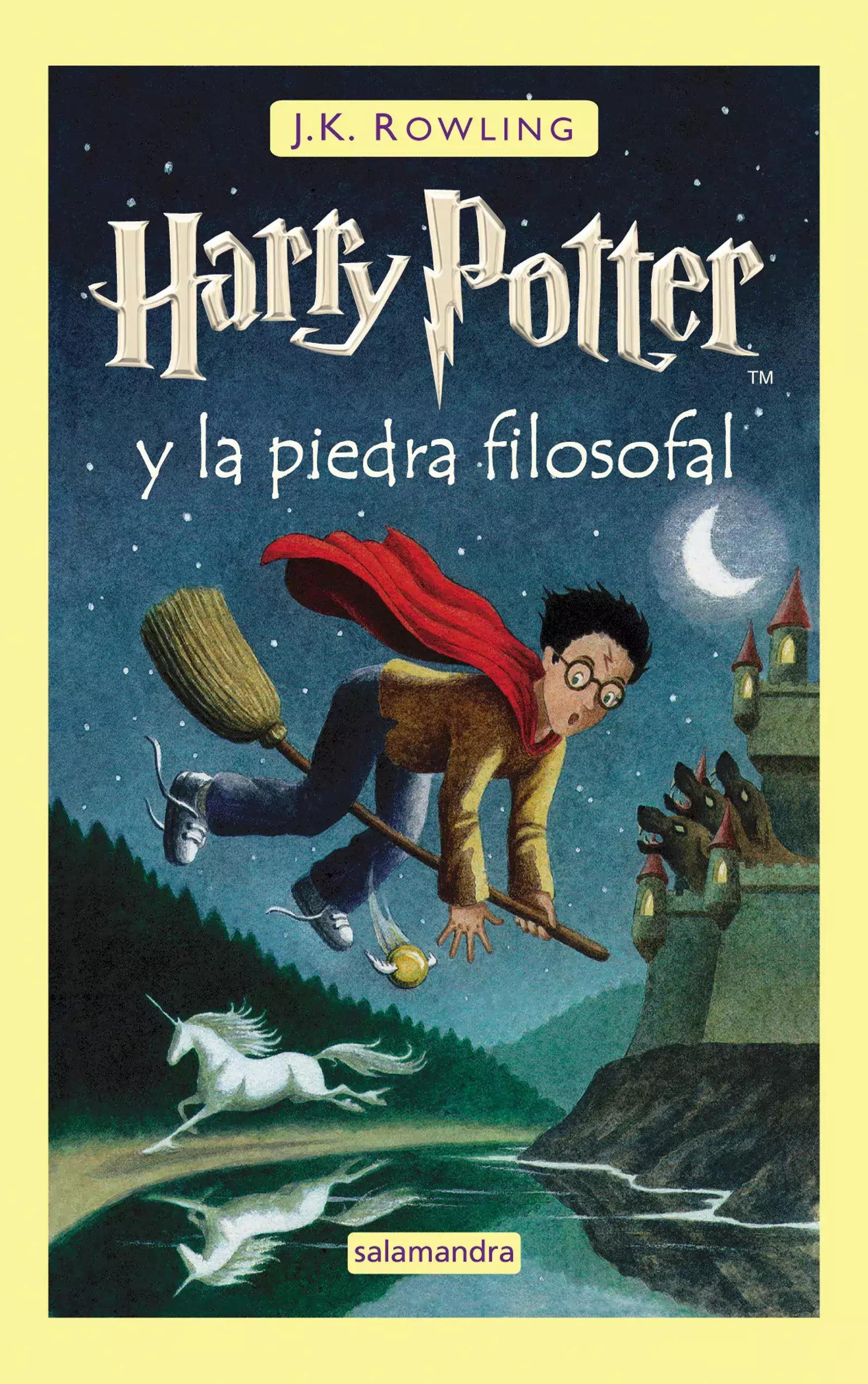 "Harry Potter y la Piedra Filosofal" de J.K. Rowling - 9 a 12 años