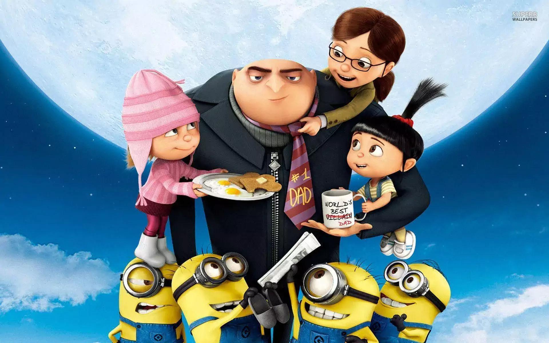 Felonius Gru (Steve Carell) de Despicable Me