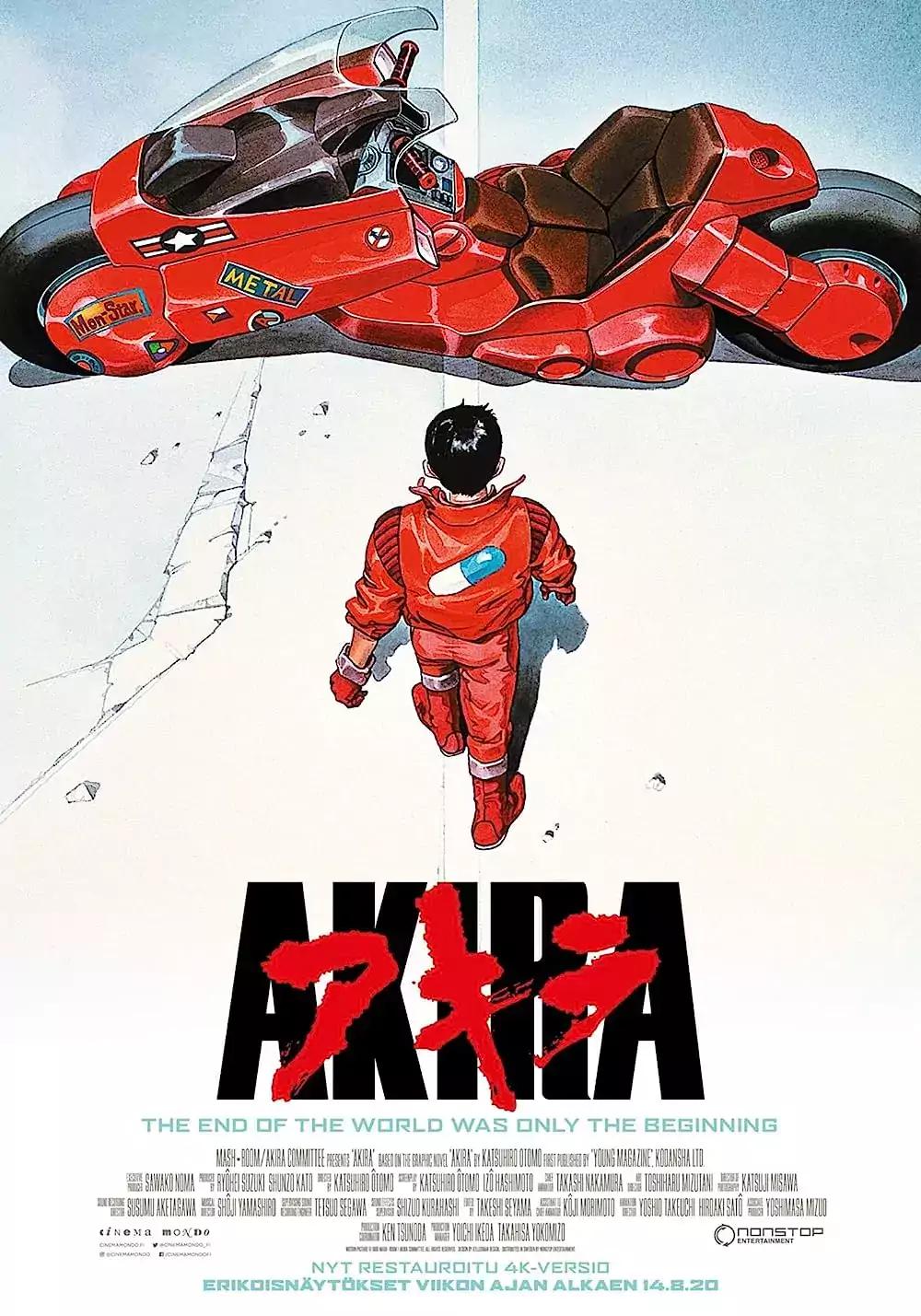 Akira (1988) - IMDb: 8.0