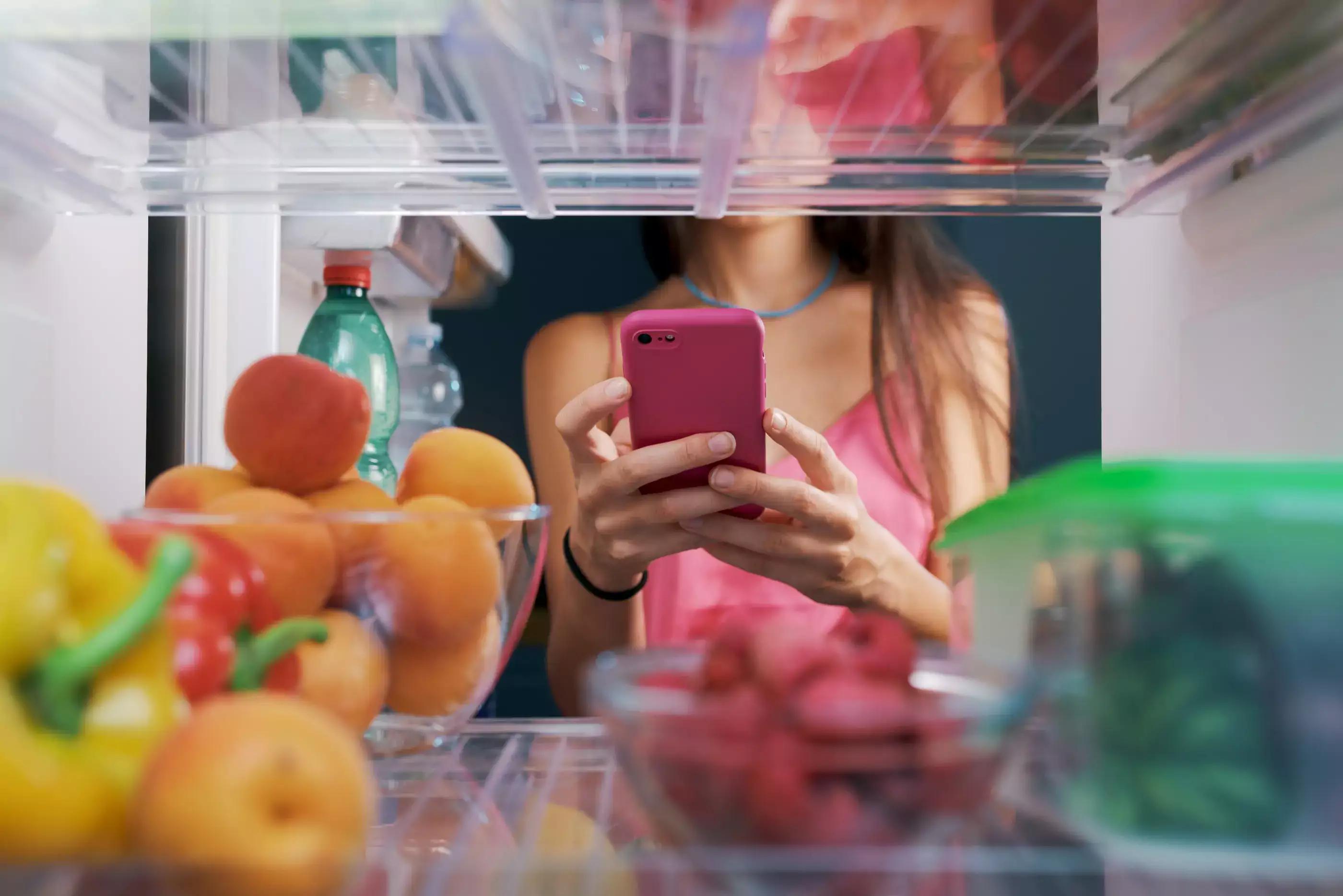 Take inventory of what's in your fridge and freezer